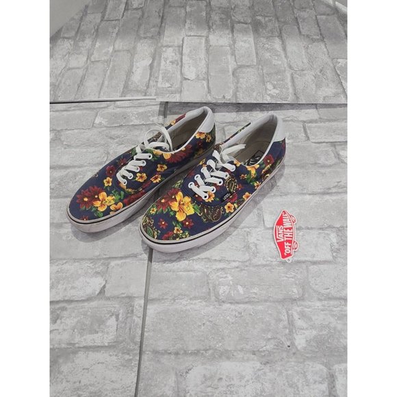 VANS Classic TC6D Floral Canvas Classic Style Lace floral design W 12, M 10.5‎ - Picture 1 of 11